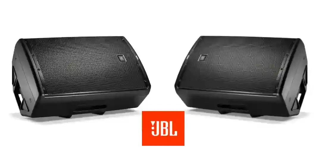 2x DJ monitor speakers JBL