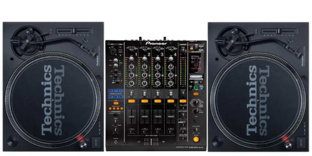 DJ Set Technics 1210 MK7 y DJM 900 Nexus