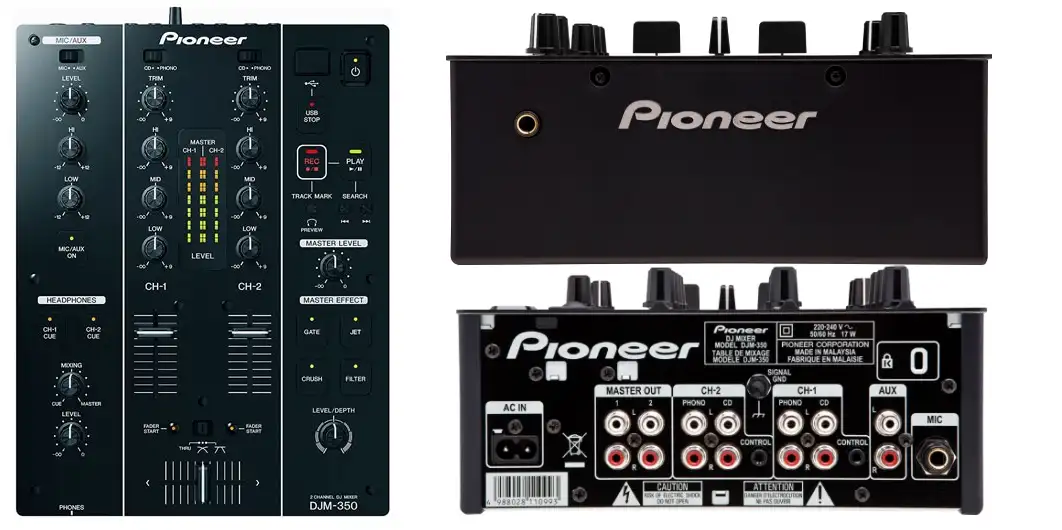 DJ Set Pioneer mixer DJM 350