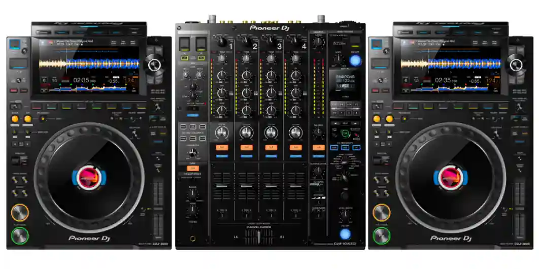 DJ Set cdj3000 + 900nxs2 Miete