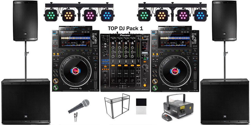 PRO DJ equipment hire