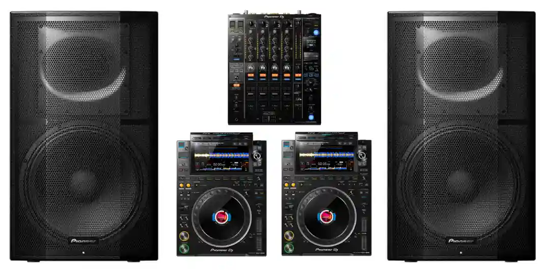 Pioneer DJ XPRS 15 + CDJ 3000 + djm 900 nxs2