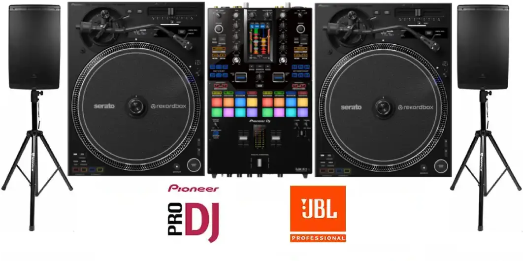 Sonido JBL + Pioneer PLX-CRSS12 + DJM s11