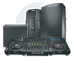 Profesional DJ sound rental